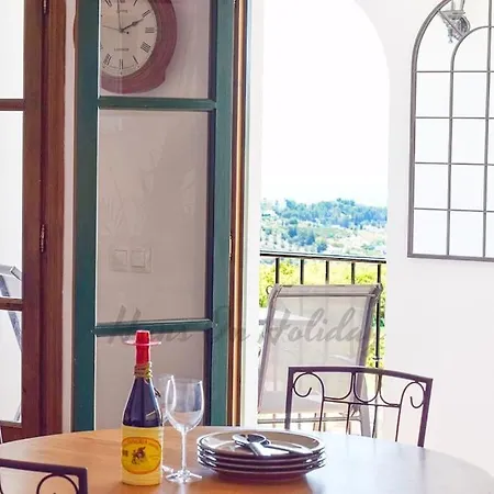 Penthouse 5 Arcos, Frigiliana, 2 Bedroom, Pool, Large Roof Terrace, Bbq And Amazing Views Hansonholiday Apartment